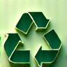 Recycle icoon, symbool van duurzaamheid